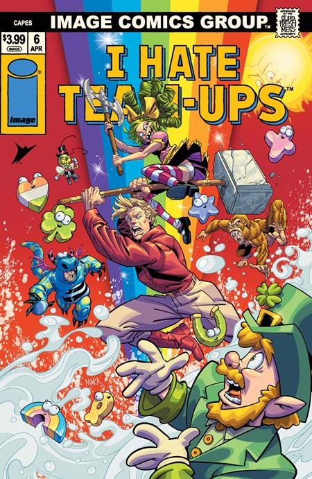INVINCIBLE UNIVERSE CAPES #6 CVR F MARK ENGLERT I HATE FAIRYLAND TEAM UP VAR - DUE 22/4/26