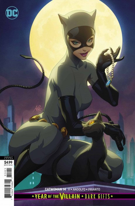 CATWOMAN #14 ARTGERM CARD STOCK VAR