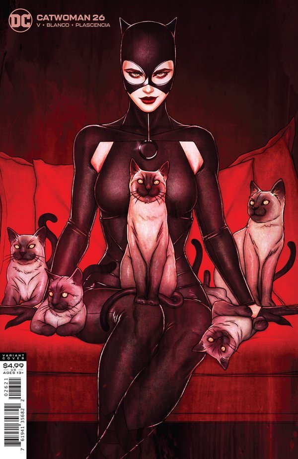 CATWOMAN #26 JENNY FRISON CARD STOCK VAR