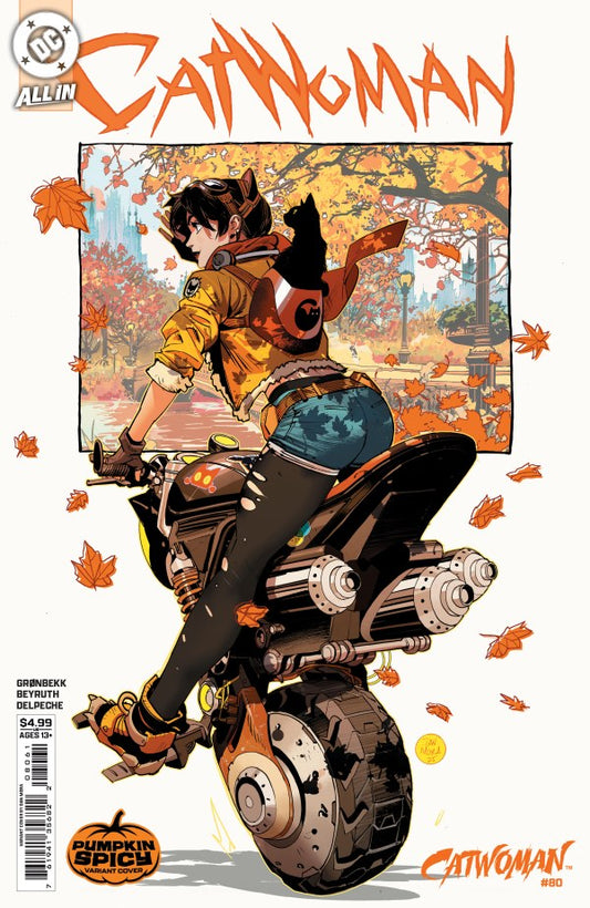 Catwoman #80 Cover E Dan Mora Pumpkin Spicy Variant - DUE 15/10/25