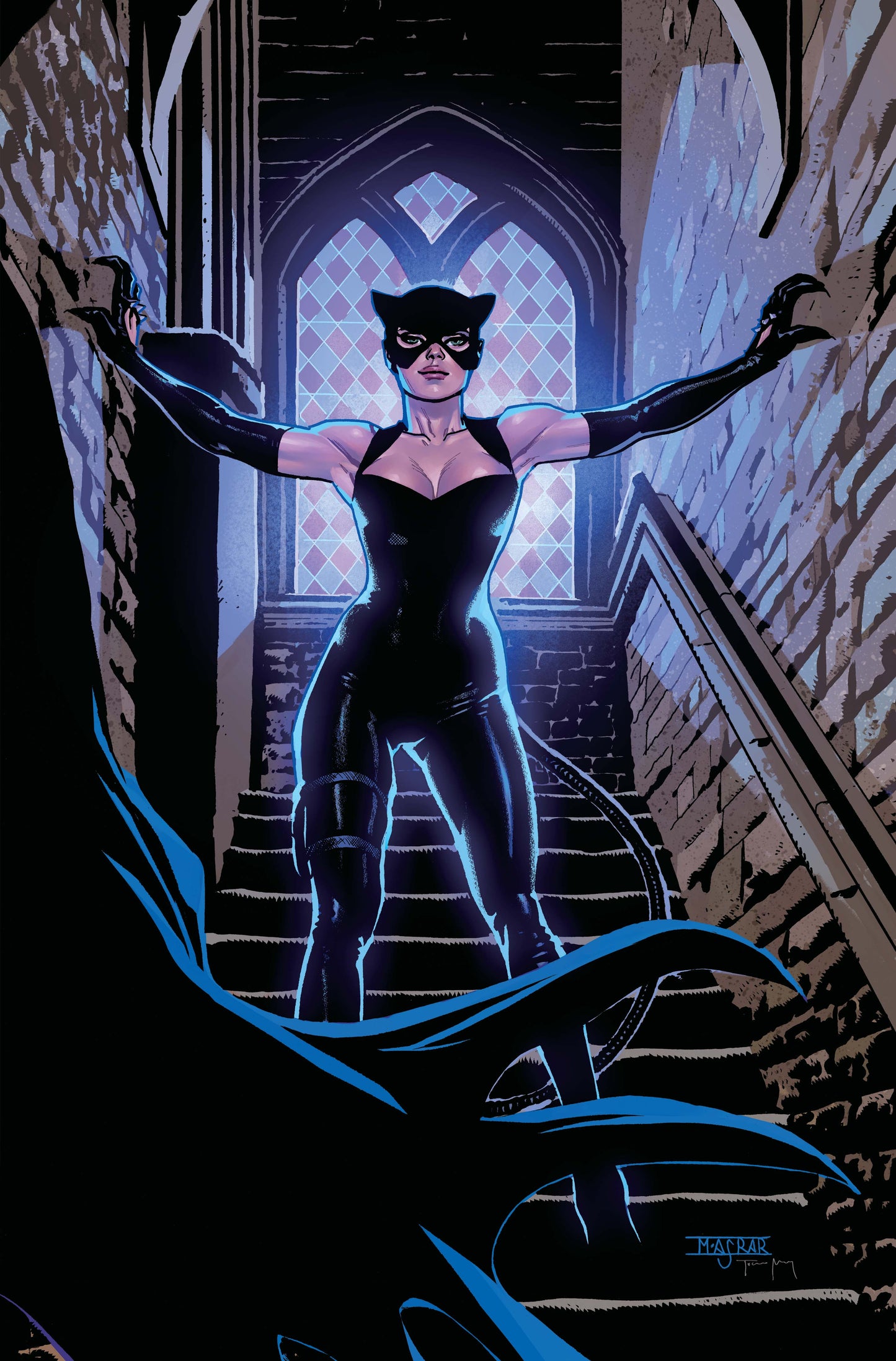 CATWOMAN #85 CVR C MAHMUD ASRAR CARD STOCK VAR - DUE 18/3/26 - NOT FINAL COVER