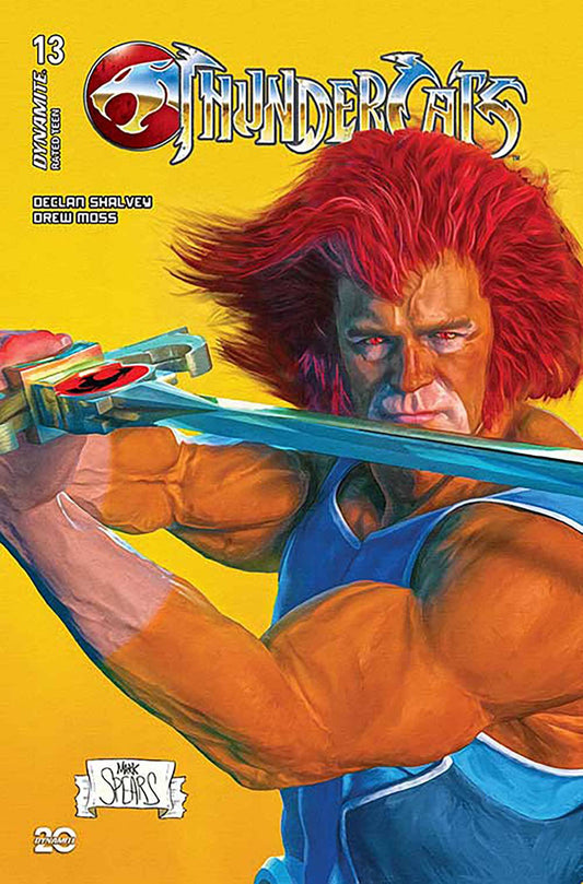 THUNDERCATS #13 CVR X FOC SPEARS FOIL - PREORDER 26/2/25