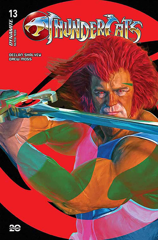 THUNDERCATS #13 CVR W FOC SPEARS RED BKGR - PREORDER 26/2/25