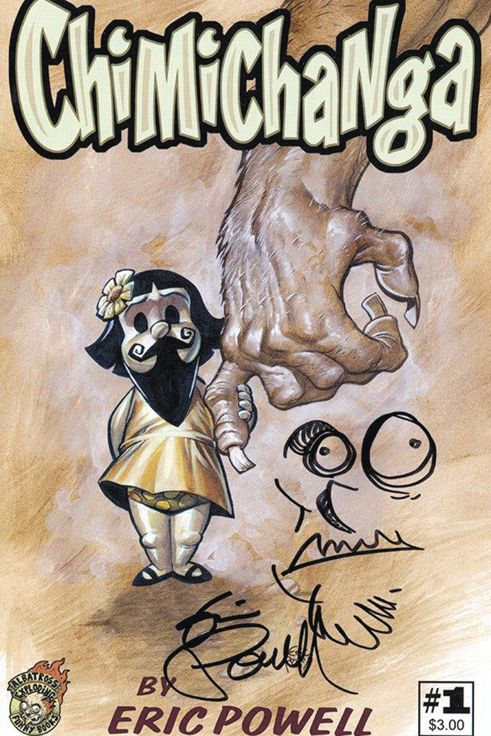 CHIMICHANGA #1 (OF 3) SIGNED & RESKETCHED ED