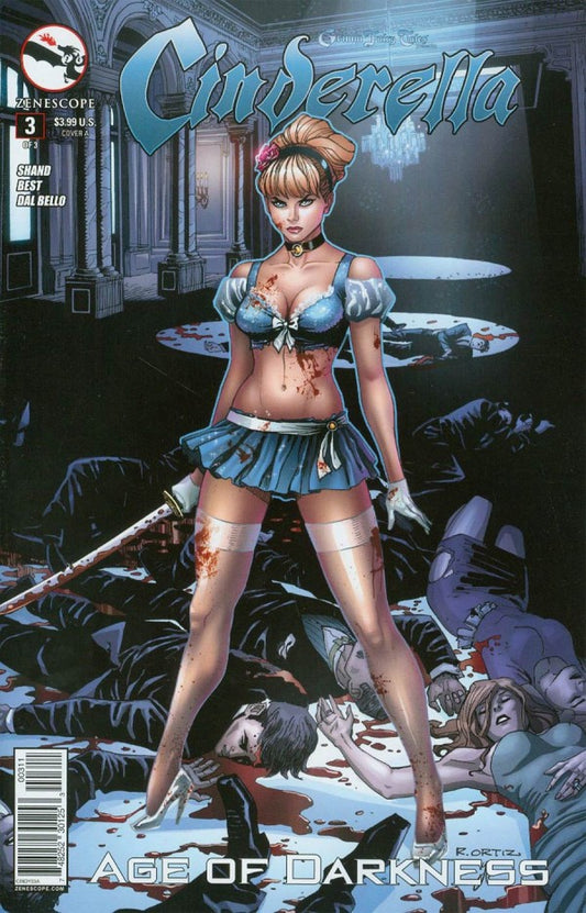 GRIMM FAIRY TALES PRESENTS: CINDERELLA #3 (OF 3) CVR A RICHARD ORITZ & YLENA DI NAPOLI  (MR)