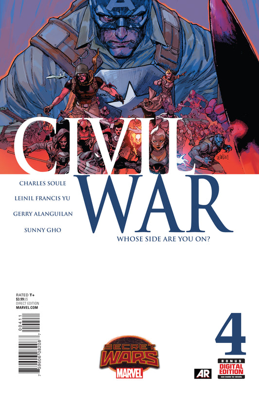 CIVIL WAR #4 (OF 5) SECRET WARS