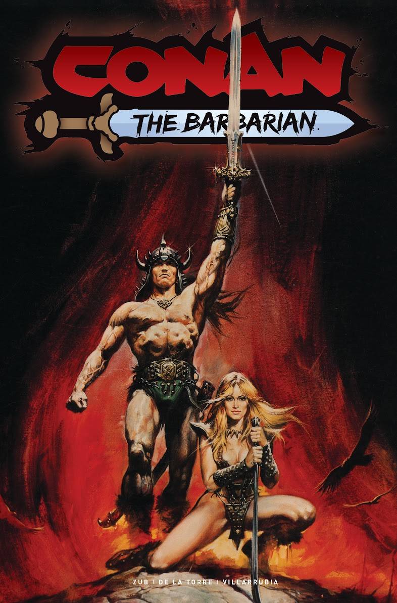 CONAN BARBARIAN #1 2ND PTG SCHWARZENEGGER MOVIE NOVEL REPLIC