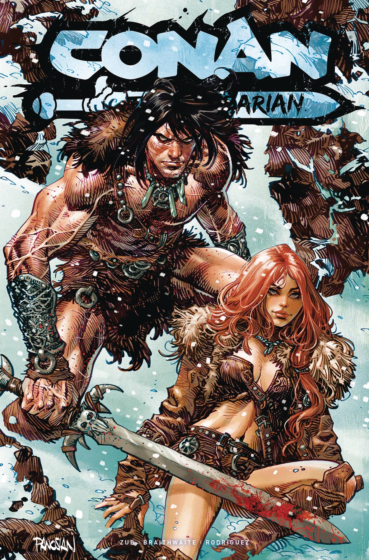 CONAN BARBARIAN #13 CVR A PANOSIAN (MR) - PREORDER DUE OUT 24/7/24