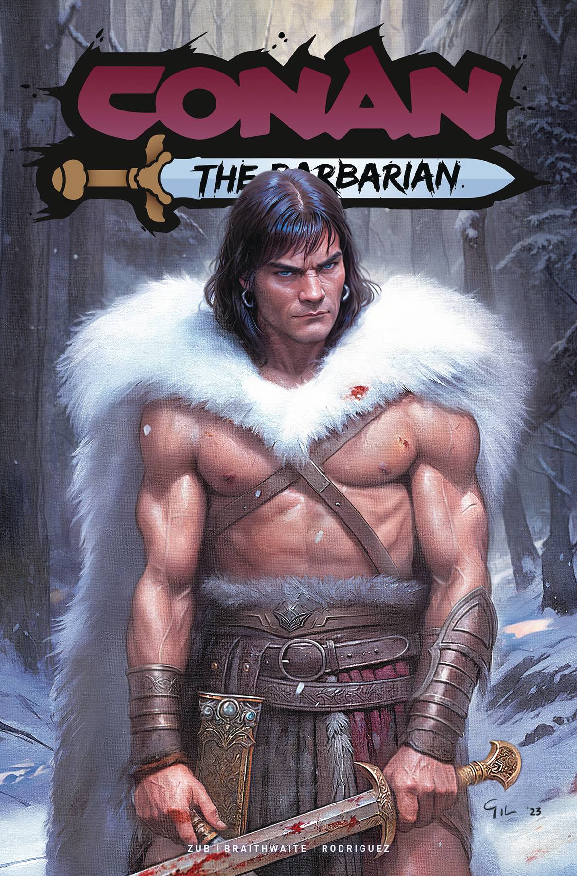 CONAN BARBARIAN #13 CVR D AGUDIN (MR) - PREORDER DUE OUT 24/7/24