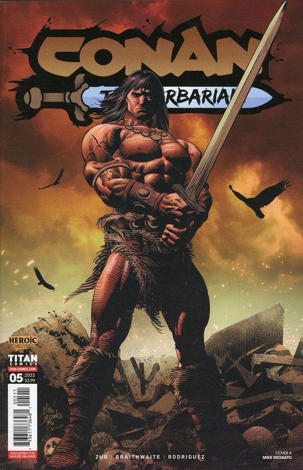 CONAN BARBARIAN #5 CVR A DEODATO JR (MR)