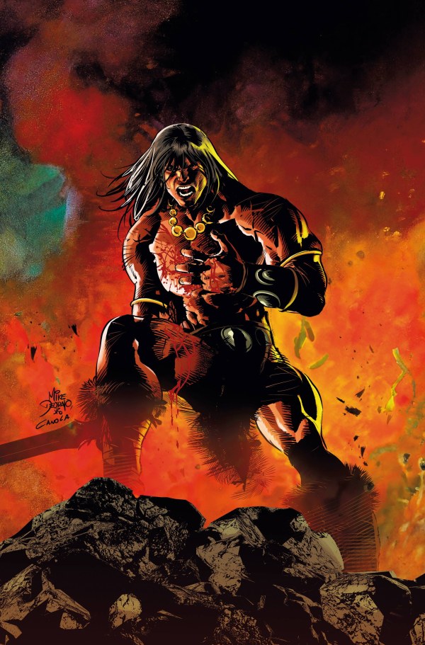 CONAN BARBARIAN #9 MIKE DEODATO JR VIRGIN FOC CVR VAR (MR)