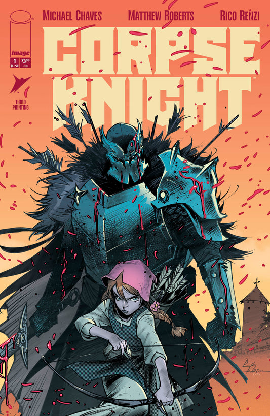 CORPSE KNIGHT #1 (OF 6) 3RD PTG CHRIS MOONEYHAM VAR (MR)- PREORDER (FOC 1/6/26) DUE IN STORE 24/6/26 )