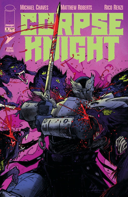 CORPSE KNIGHT #2 (OF 6) 2ND PTG PARTHA PRATIM SARKAR VAR (MR)- PREORDER (FOC 1/6/26) DUE IN STORE 24/6/26 )
