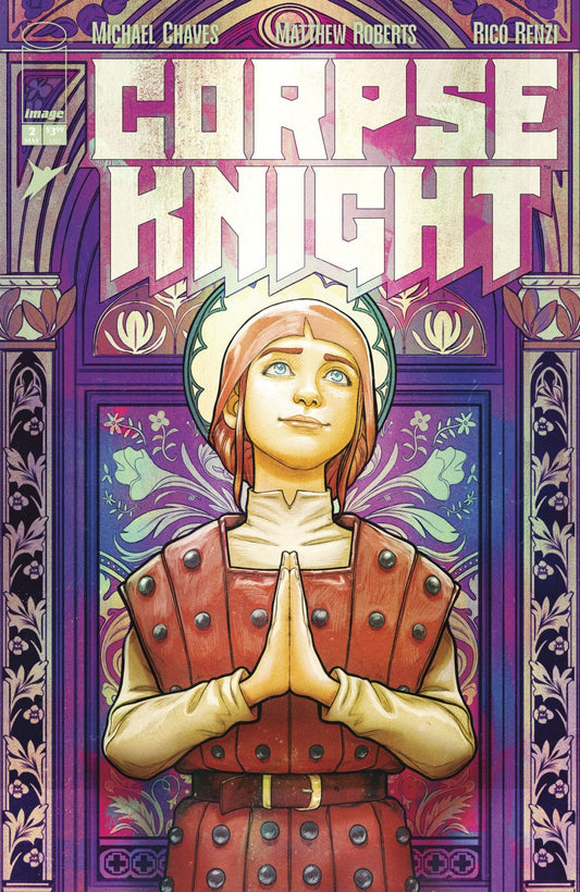 Corpse Knight #2 Cover D 1:25 Nimit Malavia Stained Glass Variant