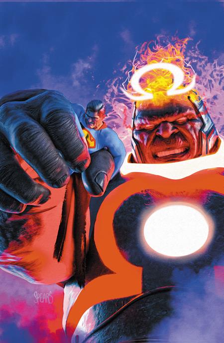 DC ALL IN SAGA DARKSEID VS THE WORLD #1 (ONE SHOT) CVR B MARK SPEARS CARD STOCK VAR - PREORDER (FOC 5/10/26) DUE IN STORE 28/10/26 - NOT FINAL COVER
