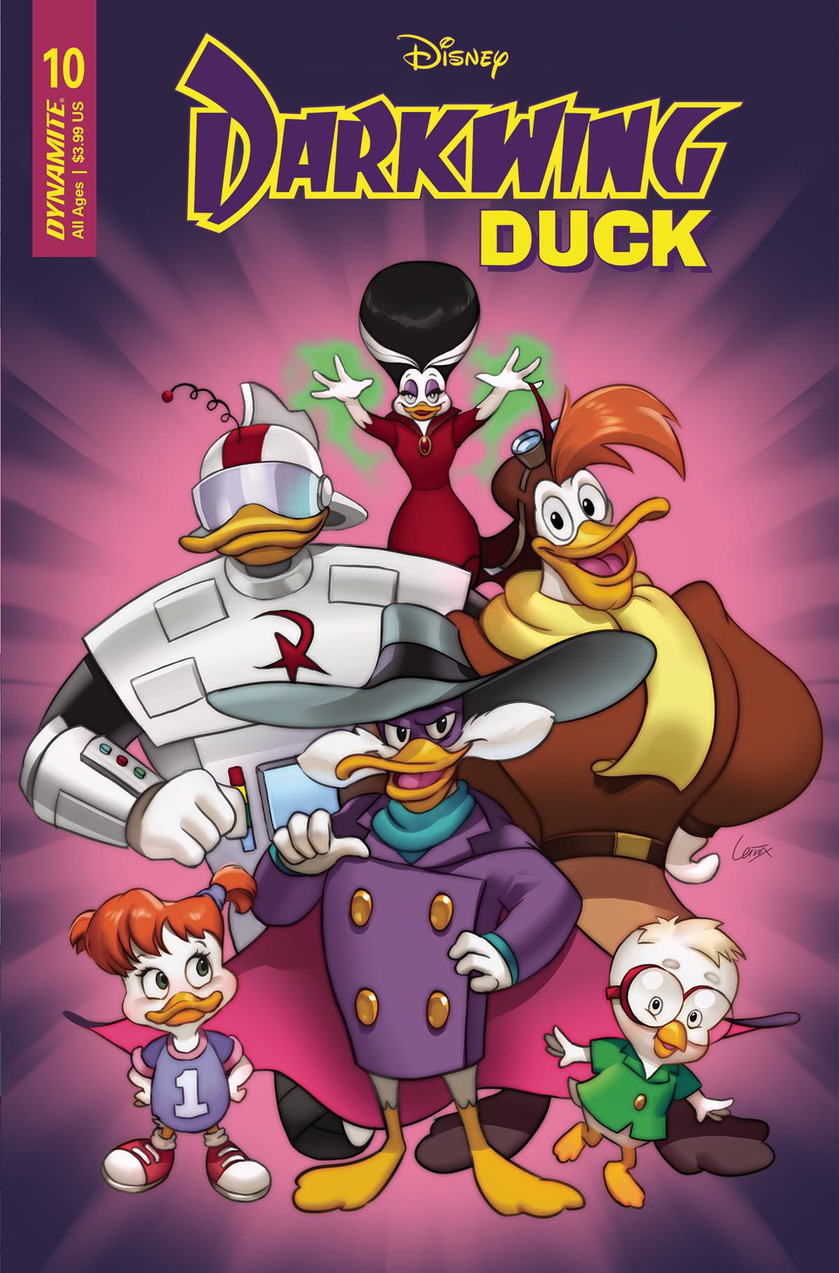 DARKWING DUCK #10 CVR A LESLEY LEIRIX LI