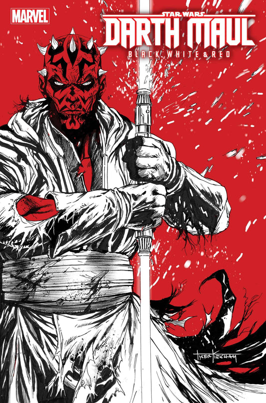 STAR WARS DARTH MAUL BLACK WHITE & RED #2 (OF 4)