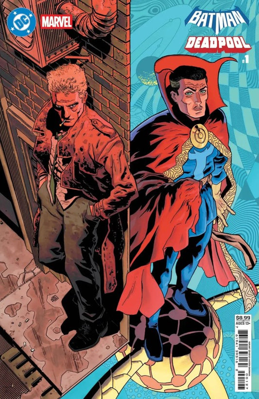 DC / Marvel Batman / Deadpool #1 Cover P Hayden Sherman Variant