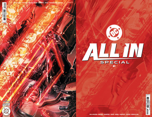 DC ALL IN SPECIAL #1 (ONE SHOT) CVR E INC 1:25 JOHN GIANG WRAPAROUND CARD STOCK VAR