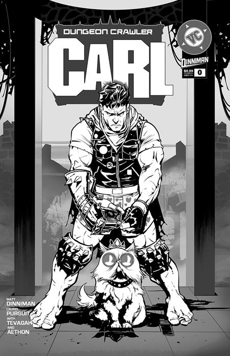 DUNGEON CRAWLER CARL SPECIAL EDITION #0 CVR B NATHAN GOODEN ABSOLUTE BATMAN HOMAGE B&W VAR - PREORDER (FOC 15/6/26) DUE IN STORE 15/7/26