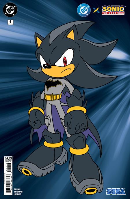 DC X SONIC THE HEDGEHOG #1 (OF 5) 3RD PTG CARD STOCK VAR - PREORDER ETA 11/6/25