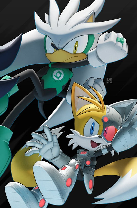 DC x Sonic the Hedgehog #2 2nd Printing Min Ho Kim Connecting Variant - PREORDER (FOC 6/4/26) DUE IN STORE 29/4/26
