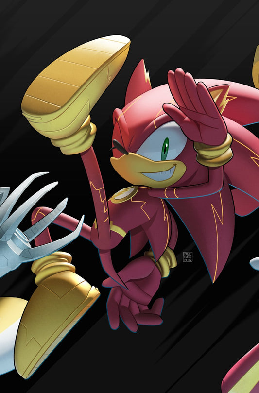 DC x Sonic the Hedgehog #3 2nd Printing Min Ho Kim Connecting Variant - PREORDER (FOC 6/4/26) DUE IN STORE 29/4/26
