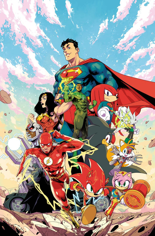 DC X SONIC THE HEDGEHOG THE METAL LEGION #1 (OF 5) CVR A PABLO M COLLAR - PREORDER (FOC 13/4/26) DUE IN STORE 6/5/26