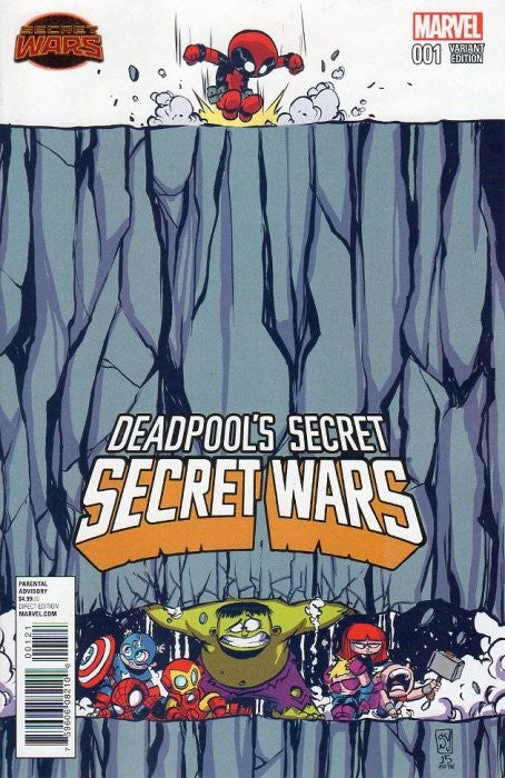 DEADPOOLS SECRET SECRET WARS #1 (OF 4) YOUNG VAR - NM/NM+