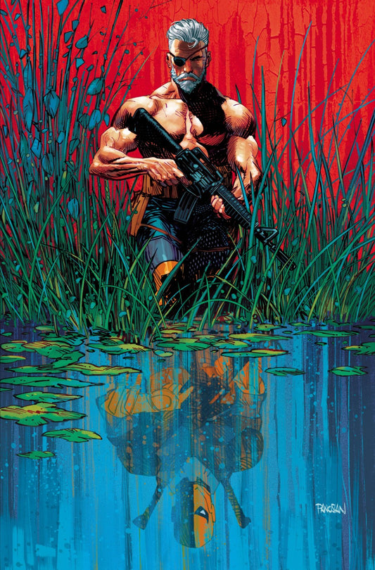 DEATHSTROKE THE TERMINATOR #6 CVR B DAN PANOSIAN CARD STOCK VAR - PREORDER (FOC 27/7/26) DUE IN STORE 19/8/26 NOT FINAL COVER