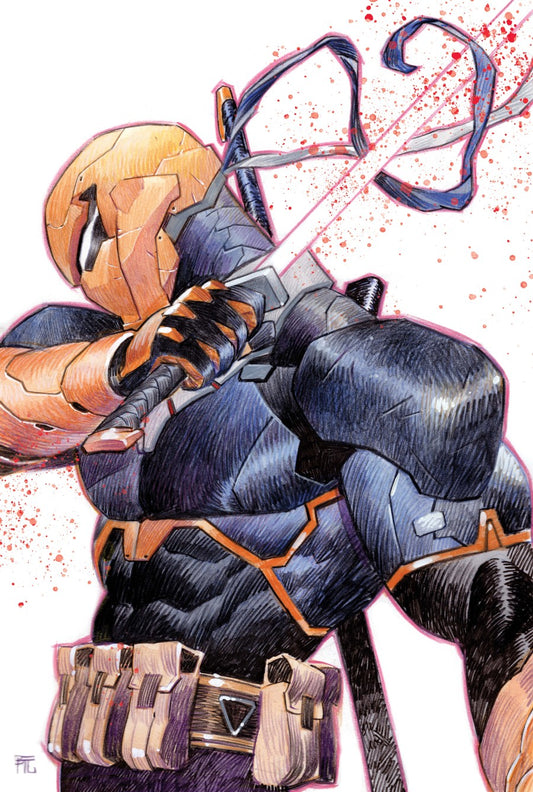 DEATHSTROKE THE TERMINATOR #6 CVR C DIKE RUAN CARD STOCK VAR - PREORDER (FOC 27/7/26) DUE IN STORE 19/8/26 NOT FINAL COVER