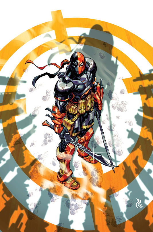 DEATHSTROKE THE TERMINATOR #6 CVR D CARLOS DANDA CARD STOCK VAR - PREORDER (FOC 27/7/26) DUE IN STORE 19/8/26 NOT FINAL COVER (Copy)