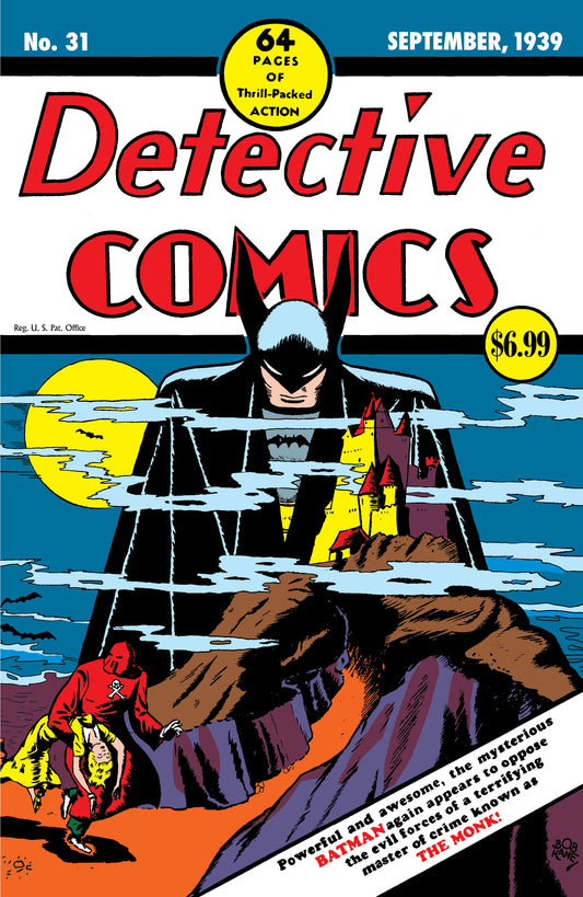 DETECTIVE COMICS #31 FACSIMILE EDITION CVR B BOB KANE FOIL VAR - PREORDER (26/2/25)