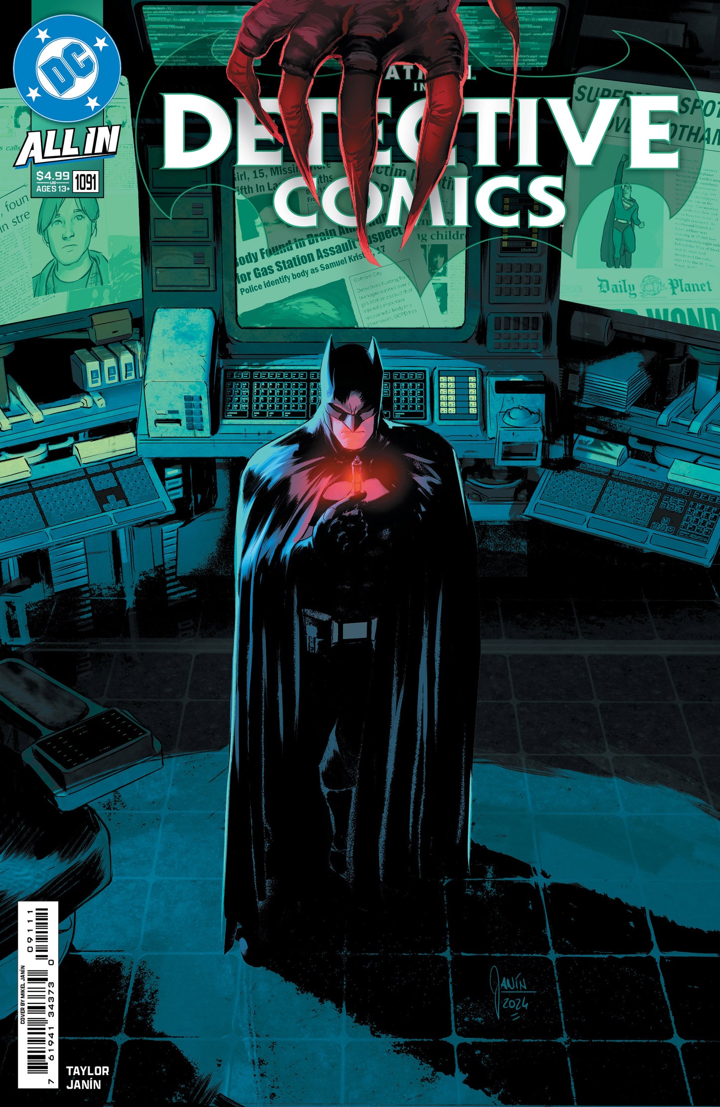 DETECTIVE COMICS #1091 CVR A MIKEL JANIN - PREORDER