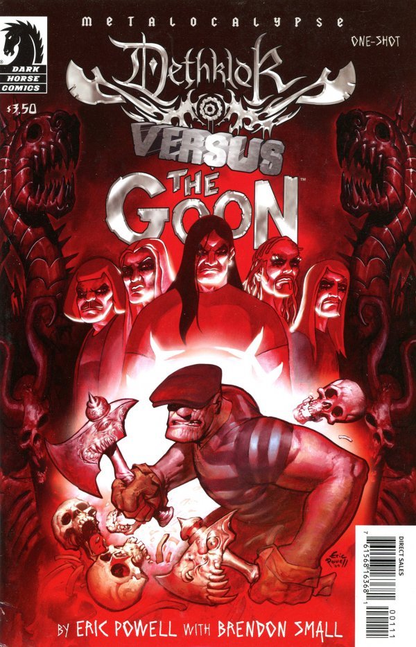 METALOCALYPSE DETHKLOK VS THE GOON #1 SHOT - 9.0/10