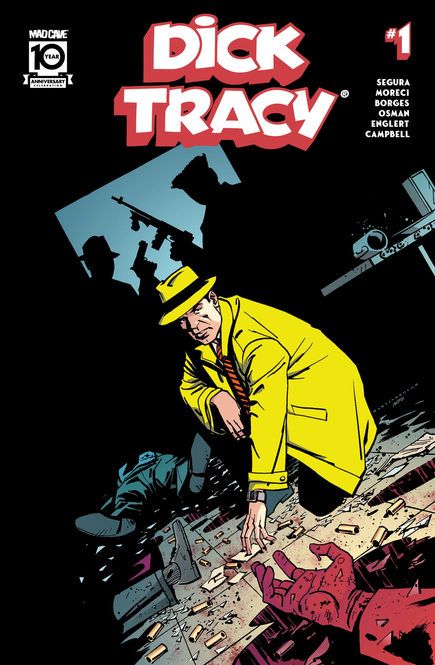 DICK TRACY #1 CVR C SHAWN MARTINBROUGH & CHRIS SOTOMAYOR VAR- PREORDER 24/4/24