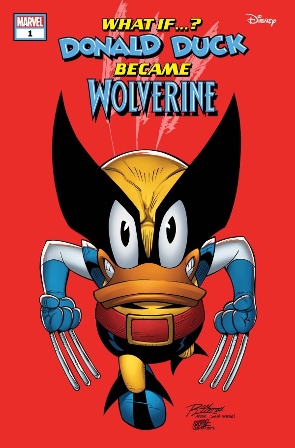 MARVEL DISNEY WHAT IF DONALD DUCK BECAME WOLVERINE #1 RON LIM VAR