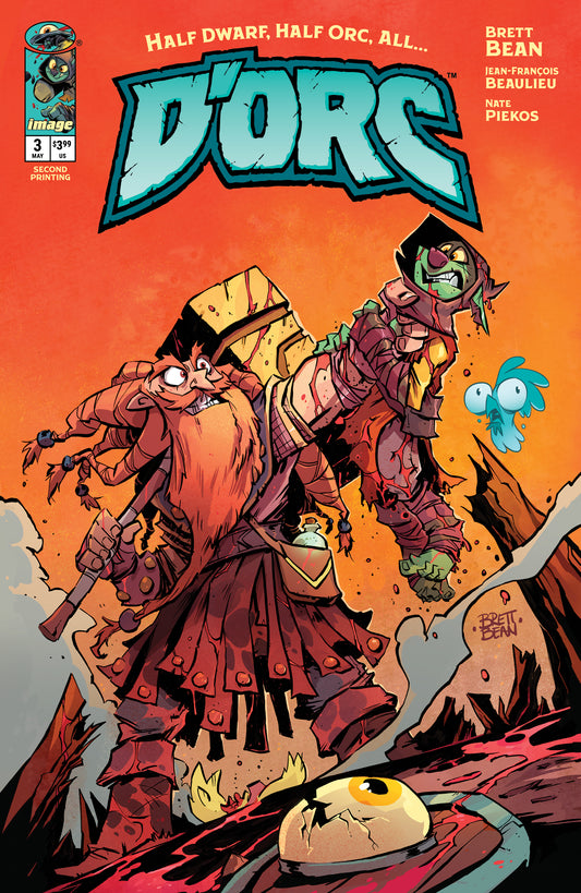DORC #3 2ND PTG BRETT BEAN VAR