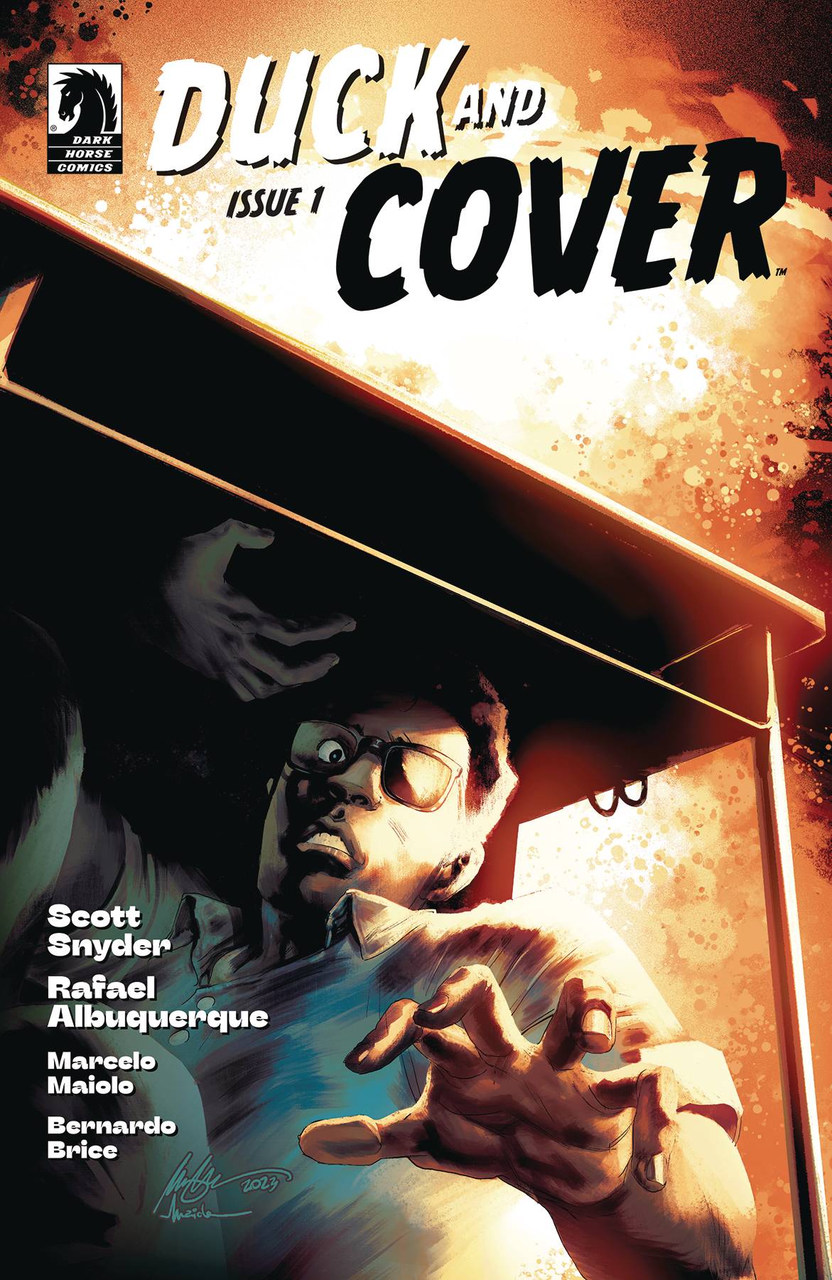 DUCK & COVER #1 CVR A ALBUQUERQUE