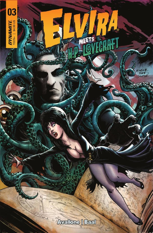 ELVIRA MEETS H.P. LOVECRAFT #3 CVR B KEWBER BAAL VAR