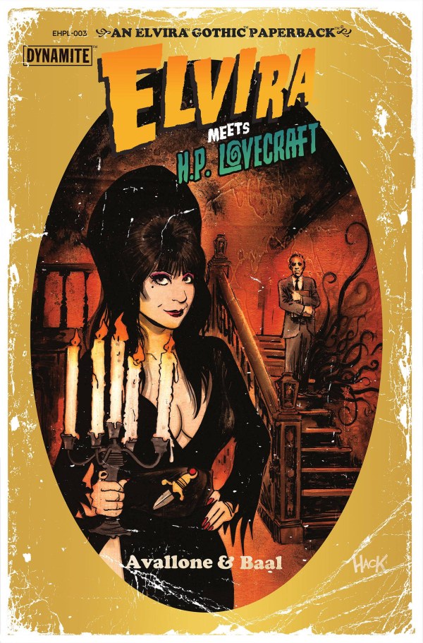 ELVIRA MEETS H.P. LOVECRAFT #3 CVR C ROBERT HACK VAR