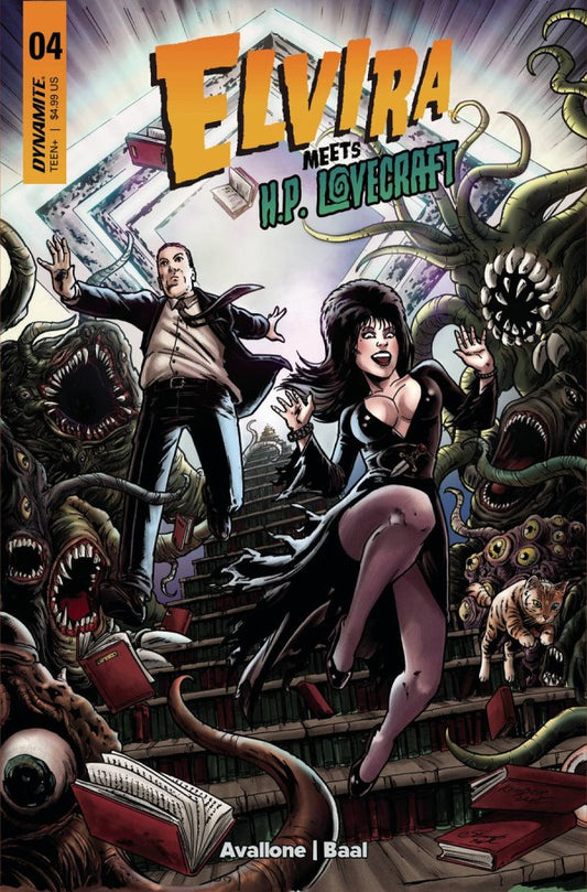 ELVIRA MEETS H.P. LOVECRAFT #4 CVR B KEWBAR BAAL VAR - PRESALE 22/5/24