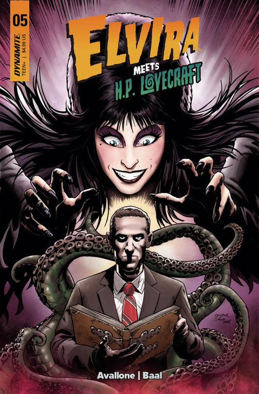 ELVIRA MEETS H.P. LOVECRAFT #5 CVR B KEWBER BAAL - PRESALE 19/6/24