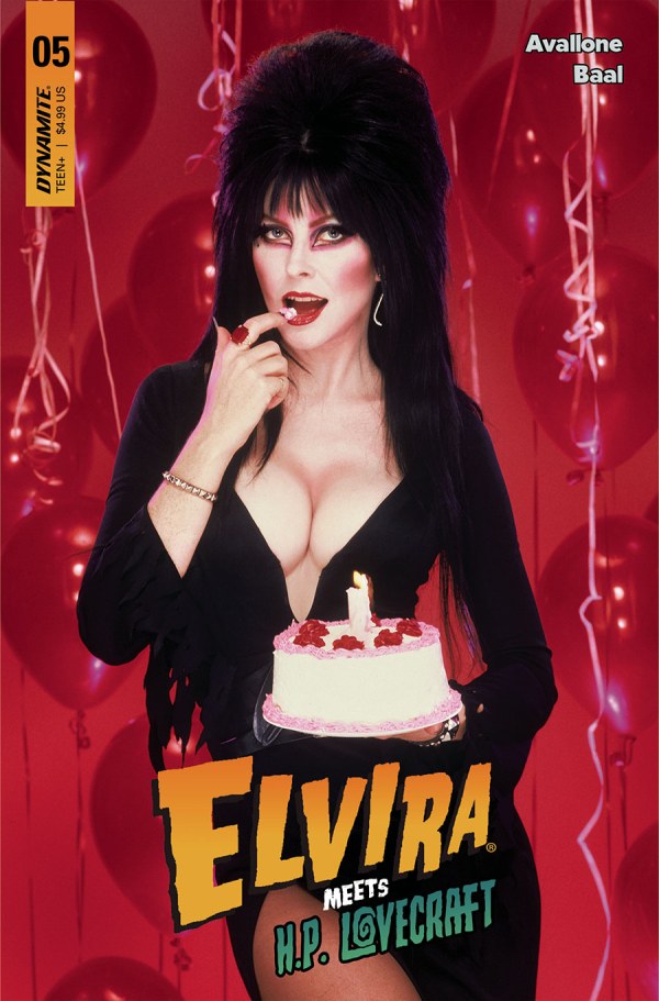 ELVIRA MEETS H.P. LOVECRAFT #5 CVR D PHOTO - PRESALE 19/6/24