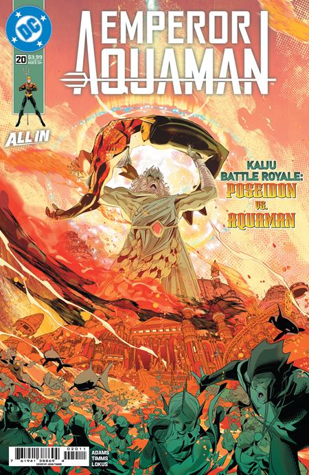 EMPEROR AQUAMAN #20 CVR A JOHN TIMMS - PREORDER (FOC 20/7/26) DUE IN STORE 12/8/26