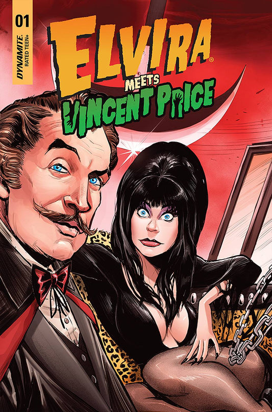 ELVIRA MEETS VINCENT PRICE #1 CVR B SAMU