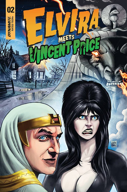 ELVIRA MEETS VINCENT PRICE #2 CVR B SAMU VAR