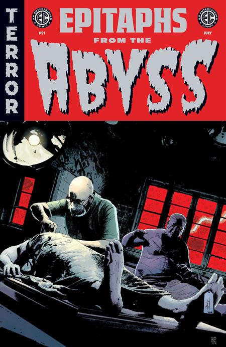 EC EPITAPHS FROM THE ABYSS #1 (OF 4) CVR D ANDREA SORRENTINO SILVER FOIL VAR