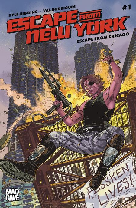 ESCAPE FROM NEW YORK ESCAPE FROM CHICAGO #1 CVR B DANICA BRINE VAR - PREORDER (FOC 31/8/26) DUE IN STORE 23/9/26
