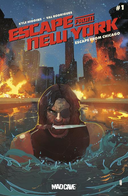 ESCAPE FROM NEW YORK ESCAPE FROM CHICAGO #1 CVR D CHRISTIAN WARD VAR - PREORDER (FOC 31/8/26) DUE IN STORE 23/9/26